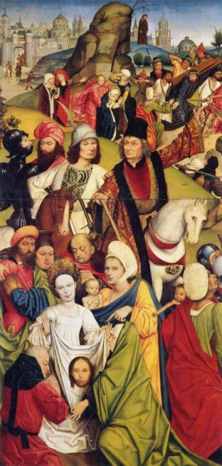 Derick_Baegert_-_Christ_Carrying_the_Cross_and_Veronica_with_the_Sudarium_