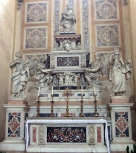 Altare santa Giustina Padova