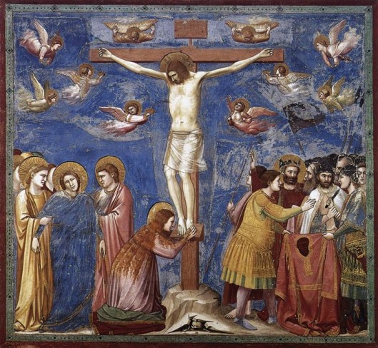 Giotto (sec. XIV). Crocifissione. Cappella degli Scrovegni, Padova.